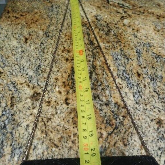 MCM Black Beaded Wristlet / Crossbody Small Cute Purse Bag - Picture 9 of 15